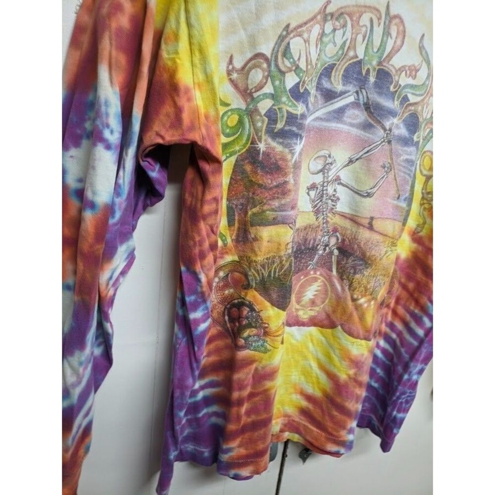 Vintage 1994 Grateful Dead Pumpkin long sleeve Fall Tour Single Stitch XL TShirt - Picture 6 of 15